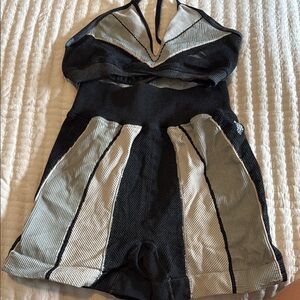 Stylish Black and Gray Women's Dress